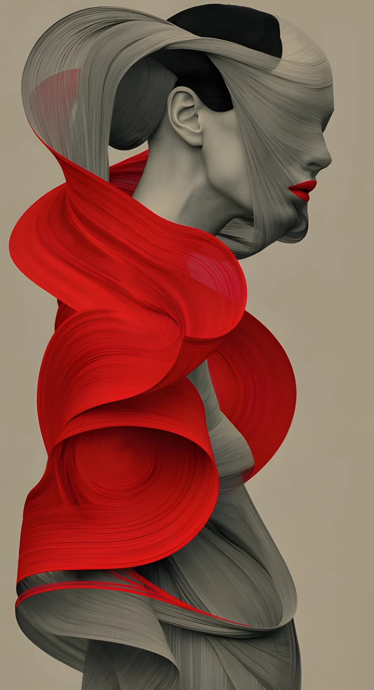 Scarlet Wrap — Алая драпировка