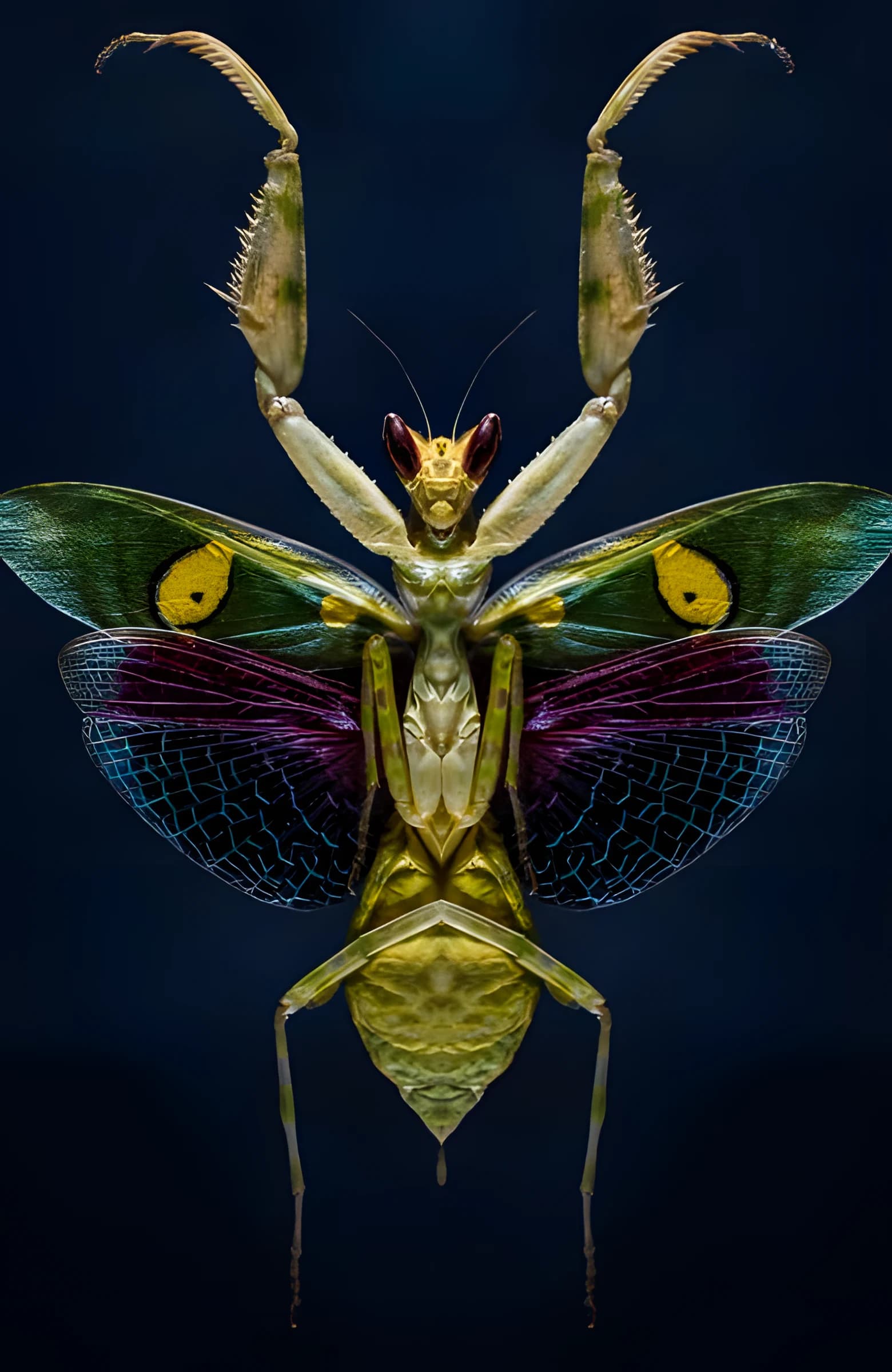 Orchid Mantis — Орхидейный богомол