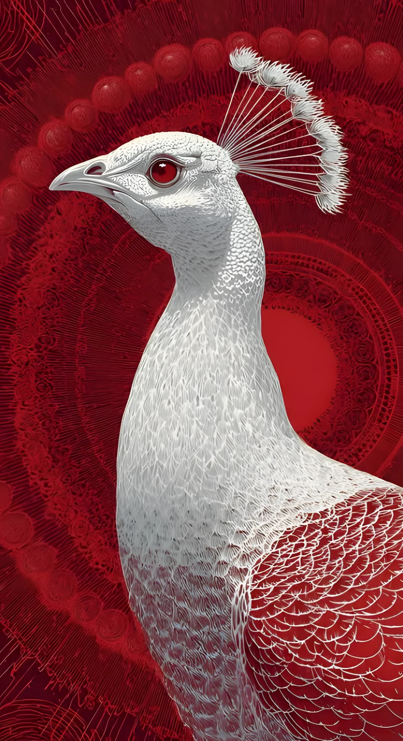 White Peacock — Белый павлин