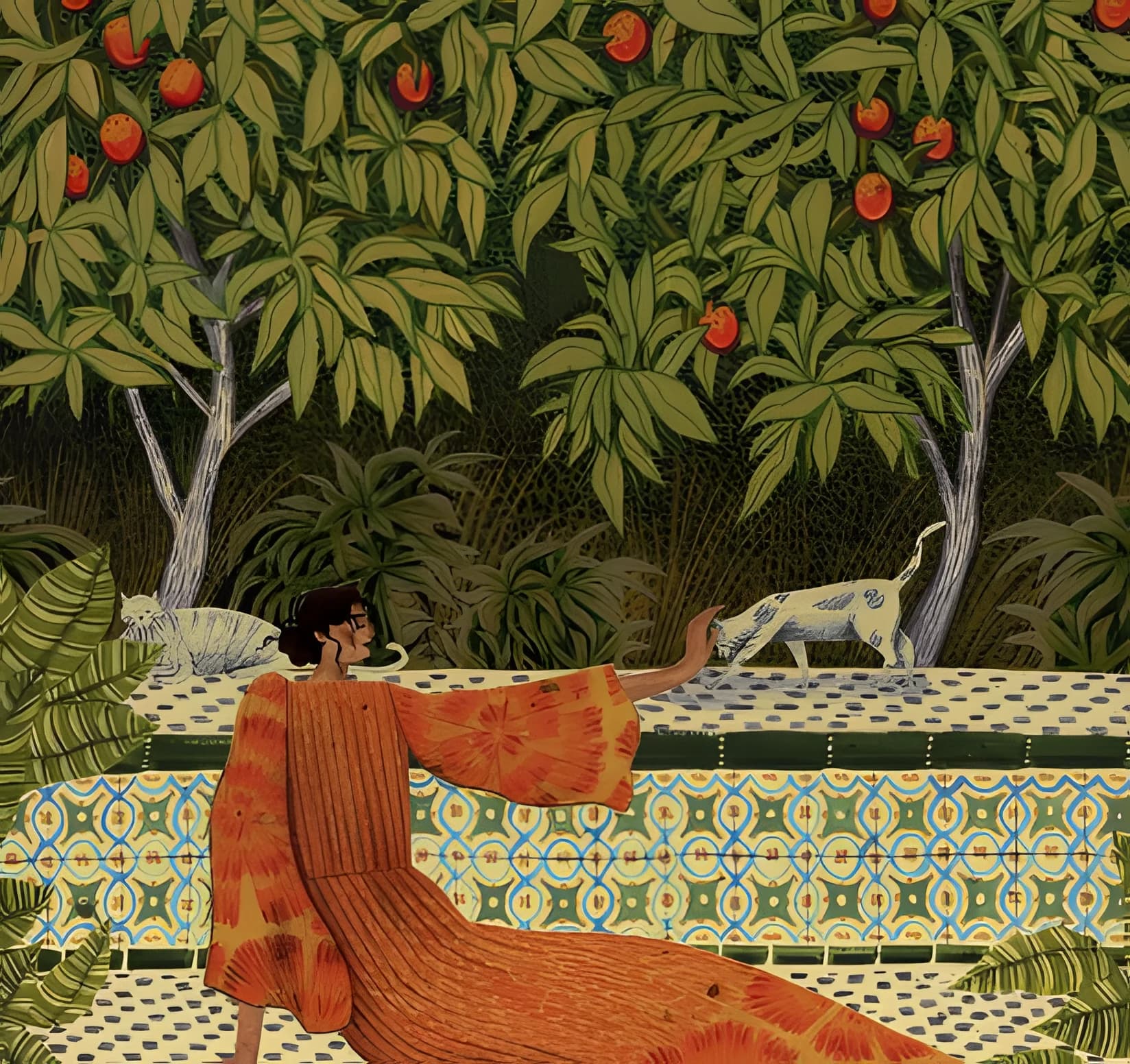 Garden Siesta — Сиеста в саду