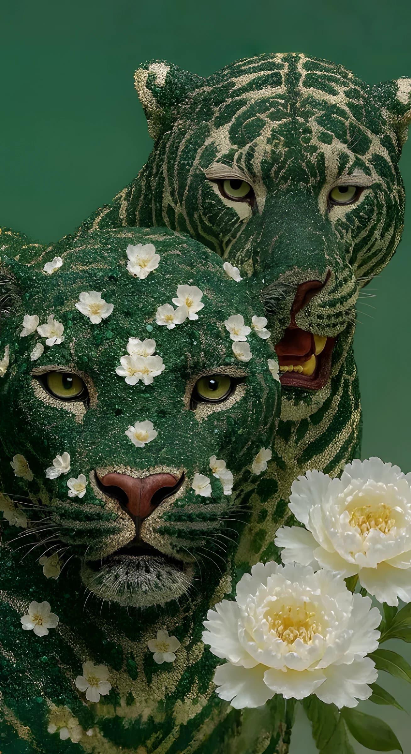 Blooming Leopards — Цветущие леопарды