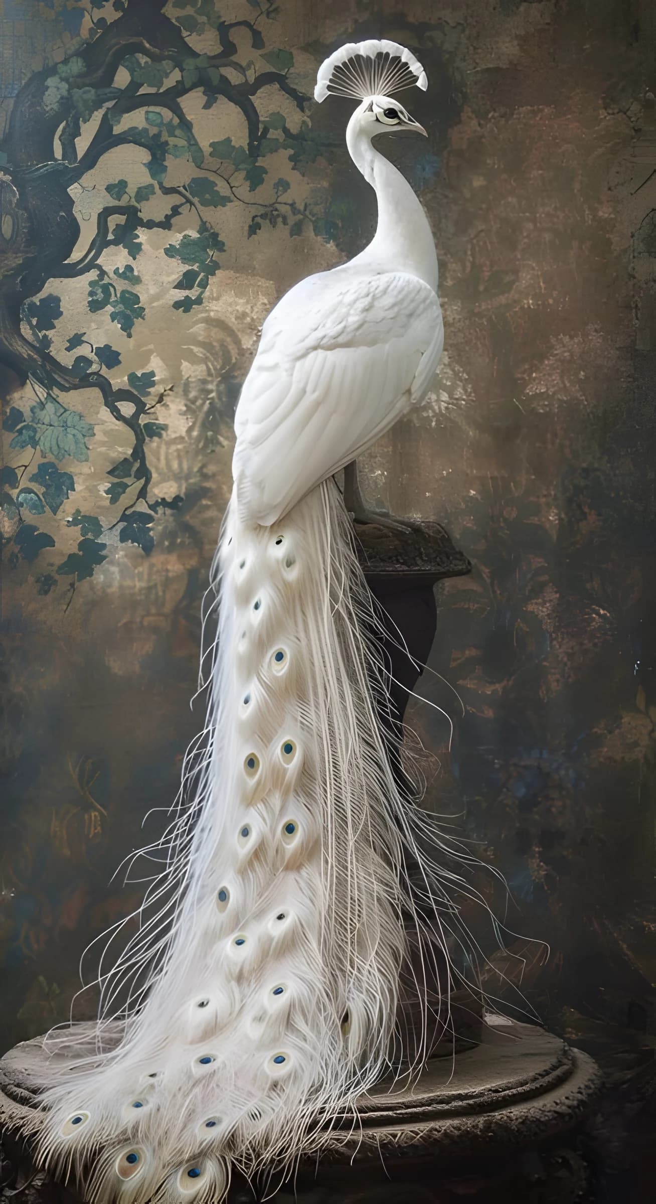 Ivory Peacock — Белоснежный павлин