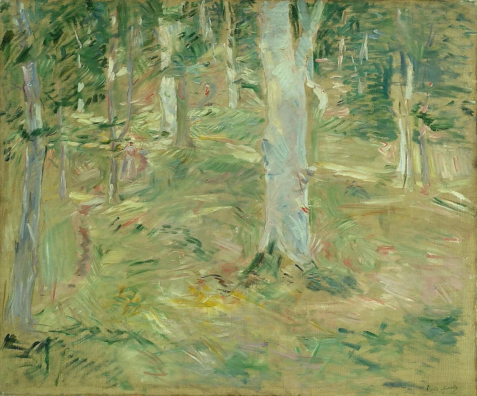 Лес Компьень, Берта Моризо