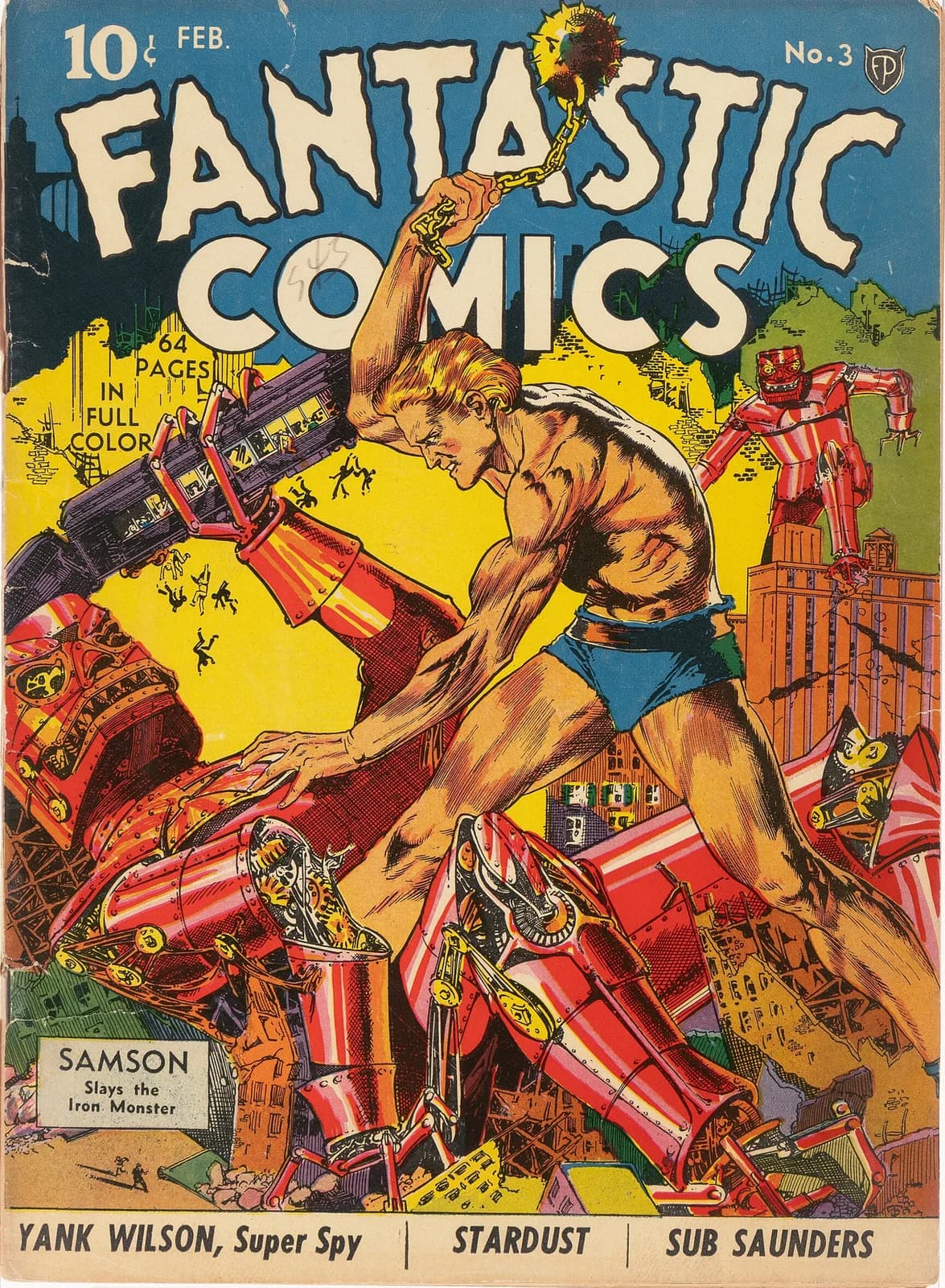 Самсон, Golden Age Comics
